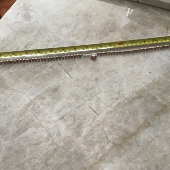 - 14k White Solid Gold Pearl Pendant Necklace Bronze Gold Natural Pearls & White - Picture 7 of 10